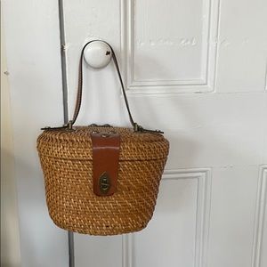 Patricia Nash Wicker Basket Purse
